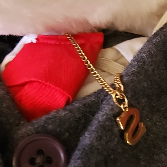 Vintage Snoopy Peanuts Plush Toy 1968 20” Tall W/ Business Suit Tie & Chain Rare - Picture 4 of 15